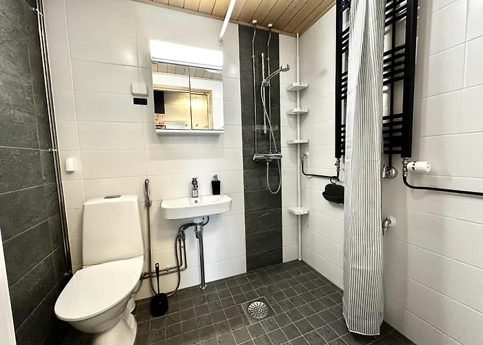 アパート Arctic Retro Luxe - Center One Bedroom ロヴァニエミ